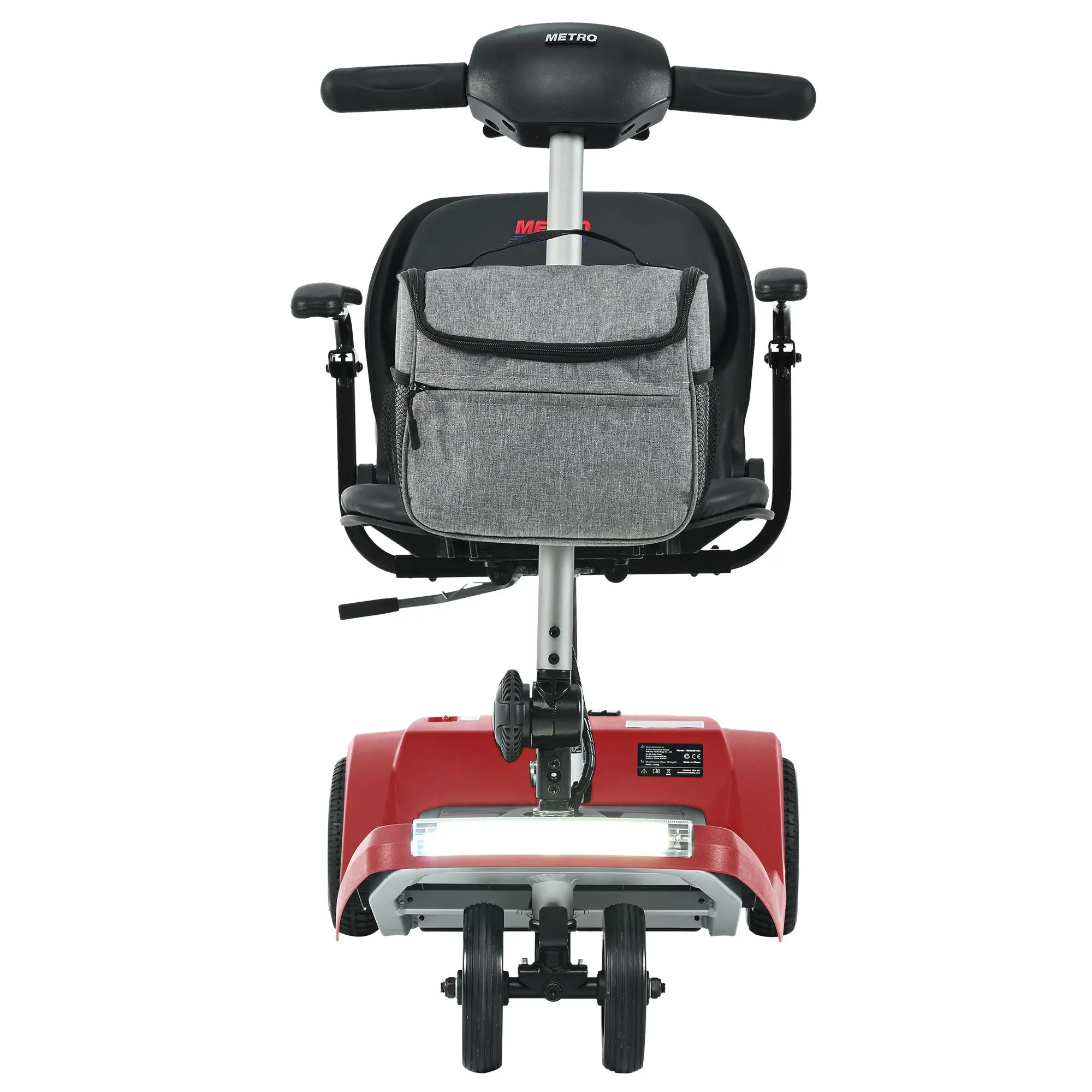 Metro Mobility Scooters, Super Lightweight Foldable Electric Mobility Scooter for Adults and Seniors, Aluminum Frame 33lbs Only Airline Approved with Detachable Lithium Battery