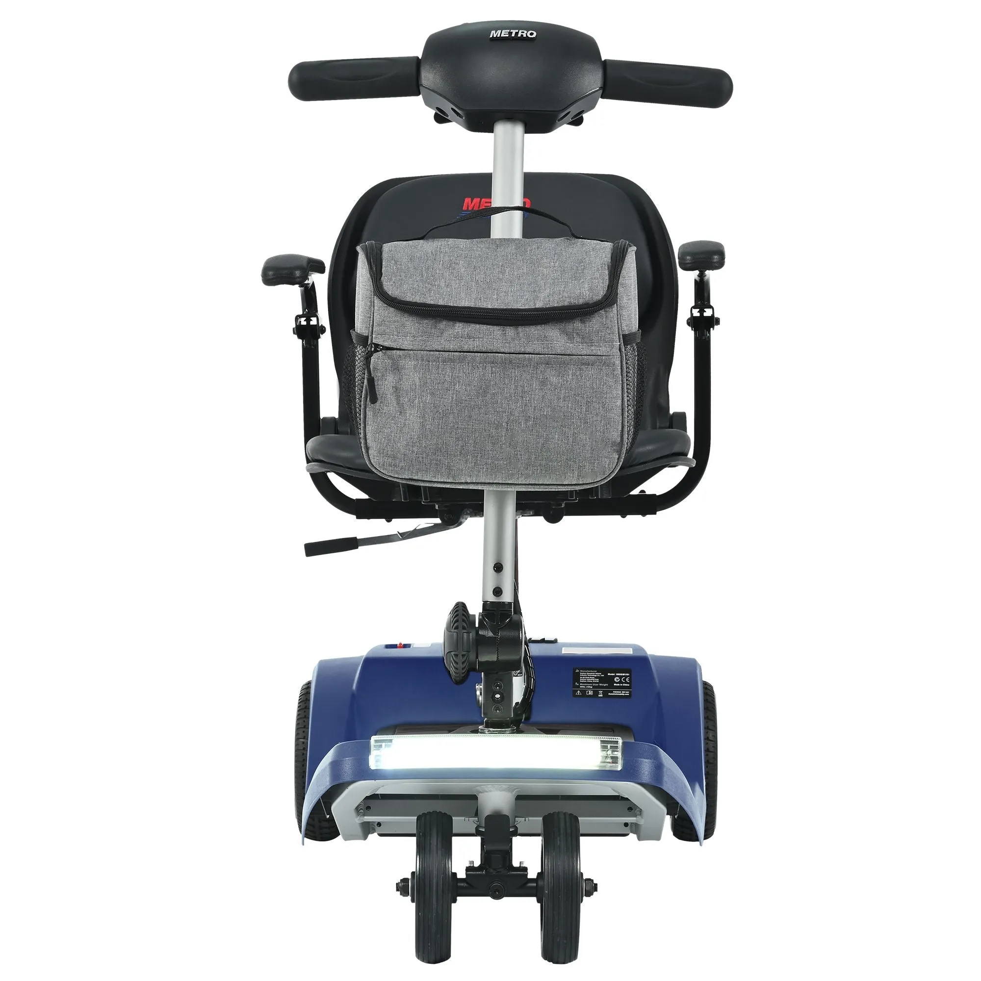 Metro Mobility Scooters, Super Lightweight Foldable Electric Mobility Scooter for Adults and Seniors, Aluminum Frame 33lbs Only Airline Approved with Detachable Lithium Battery