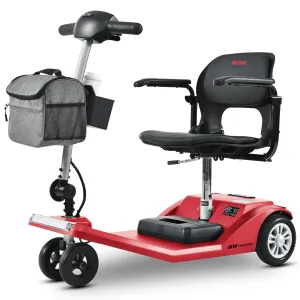 Metro Mobility Scooters, Super Lightweight Foldable Electric Mobility Scooter for Adults and Seniors, Aluminum Frame 33lbs Only Airline Approved with Detachable Lithium Battery