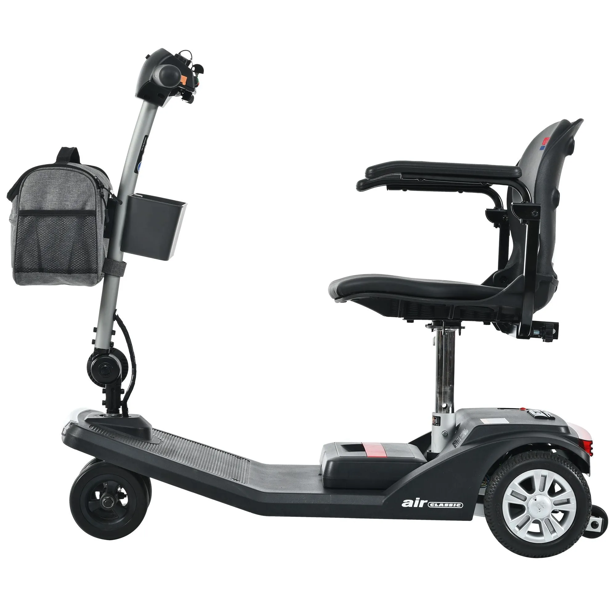 Metro Mobility Scooters, Super Lightweight Foldable Electric Mobility Scooter for Adults and Seniors, Aluminum Frame 33lbs Only Airline Approved with Detachable Lithium Battery