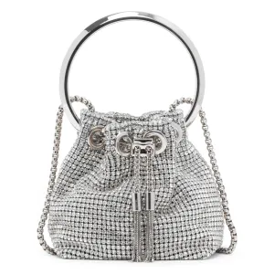 Micro Bon Bon silver bag