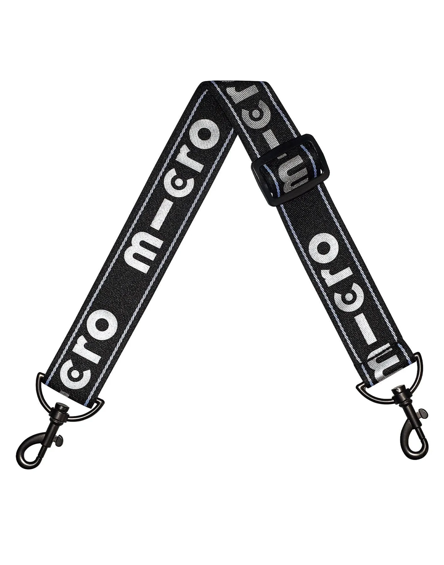 Micro Reflective Black Carry Strap