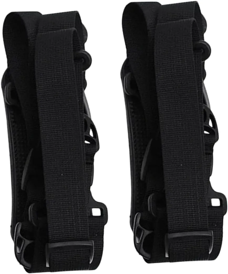 Milisten 1 Pair Electric Scooter Shoulder Straps Skateboard Strap Portable Scooter Strap Skate Strap Kick Scooter Shoulder Strap Heavy Duty Scooter Strap Carrying Supply Black Nylon