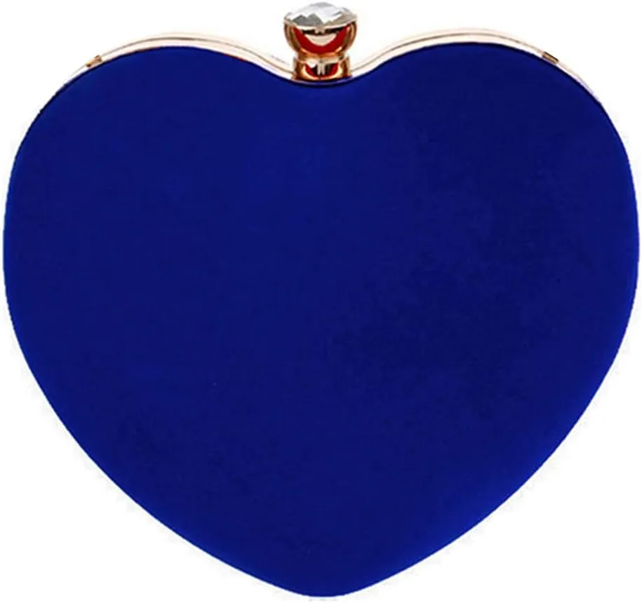 Mily Clutch Bag Messenger Shoulder Handbag Tote Evening Bag Purse RoyalBlue