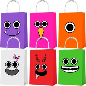 Minamihong Party Favor Bags 12PCS for Garden Gift Goodie Treat Candy Bags for Garden Themed Birthday Party Supplies Decorations