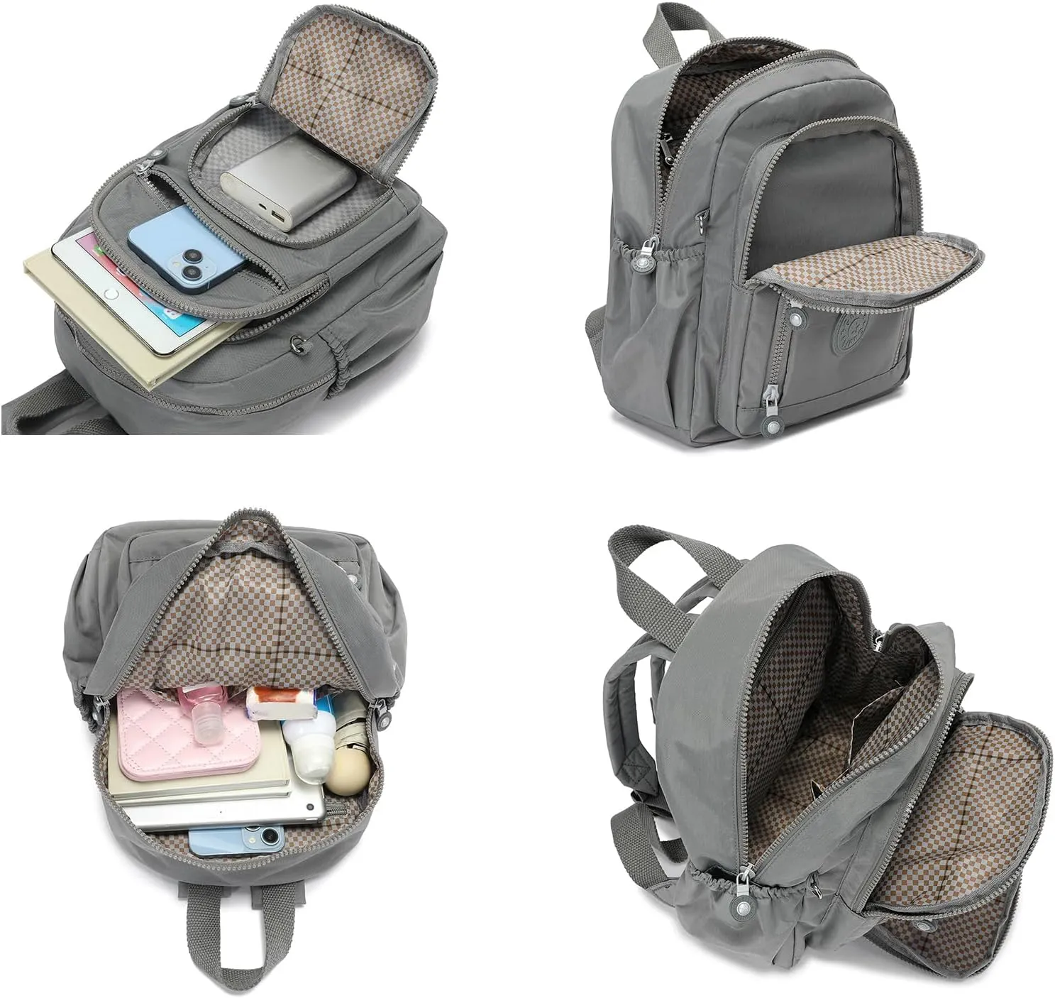 Mini Hiking Waterproof Laptop Backpack Purse for Women and Men,Travel Backpack 8.6L