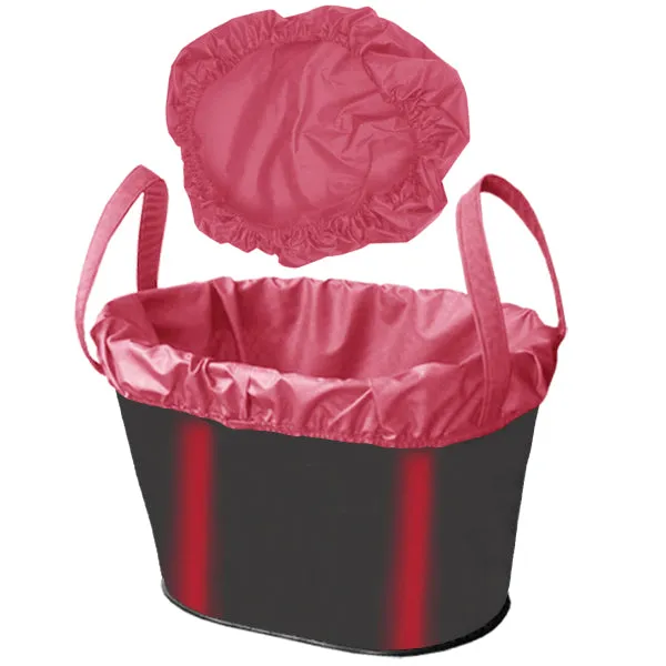 Mobility Scooter Front Basket Bag Liner & Rain Cover Waterproof Black Grey Blue Red