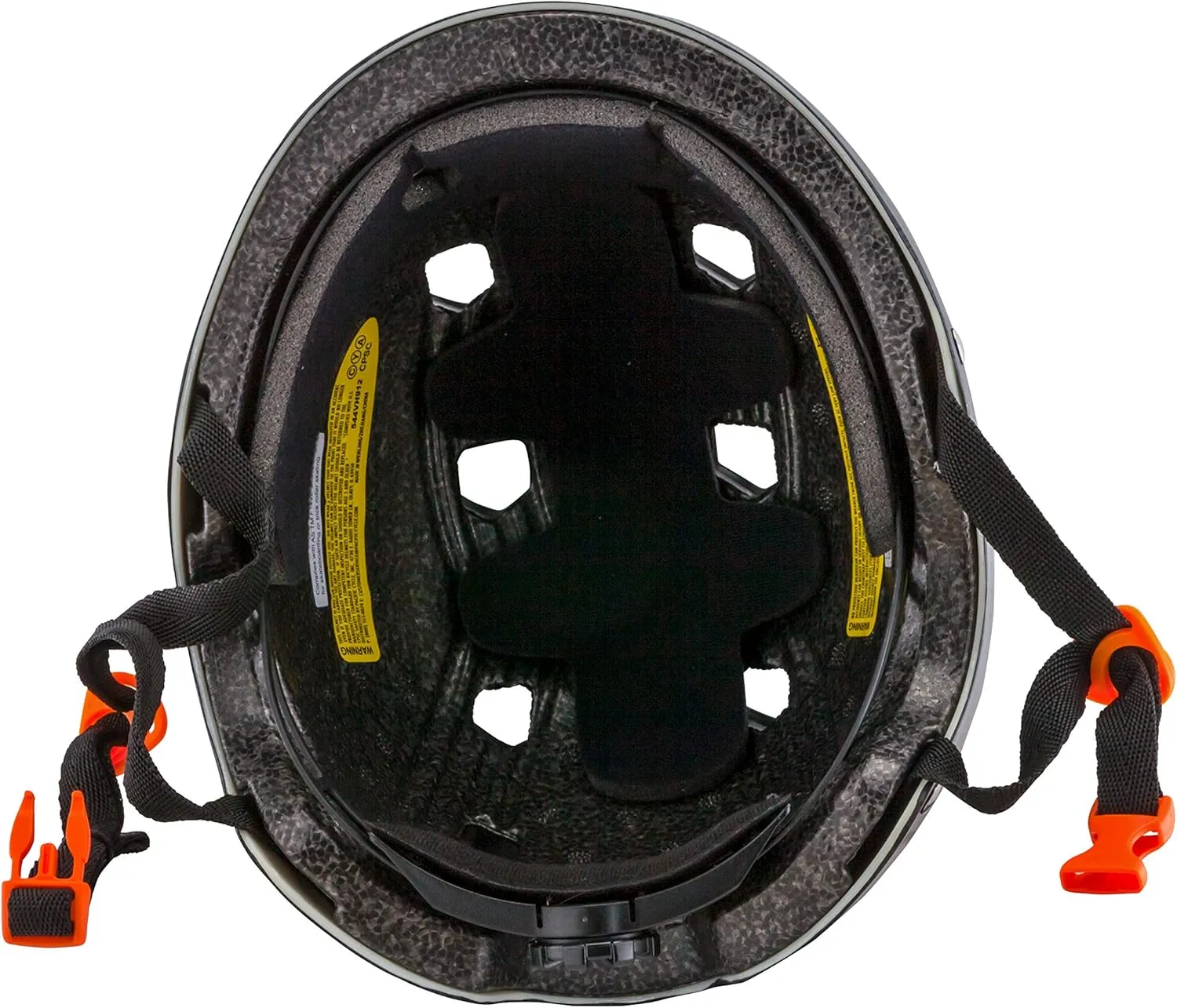 Mongoose BMX Bike Helmet, Multi Sport Kids Helmet, Grey/Black, Youth