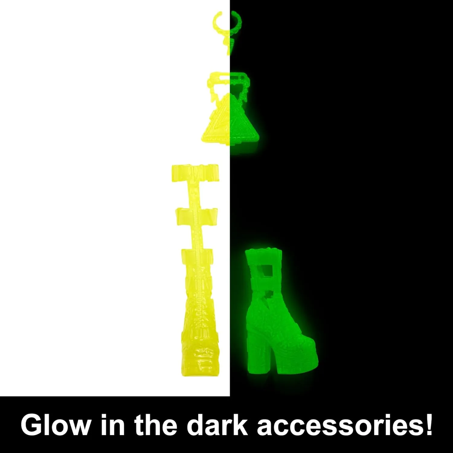 Monster High Skulltimate Secrets Neon Frights Doll & Accessories, Frankie Stein with Dress-Up Locker & 19  Surprises