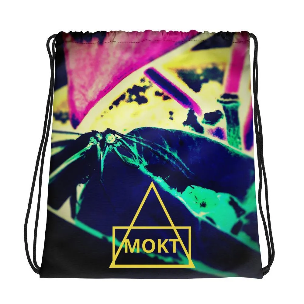 Moth- Drawstring bag