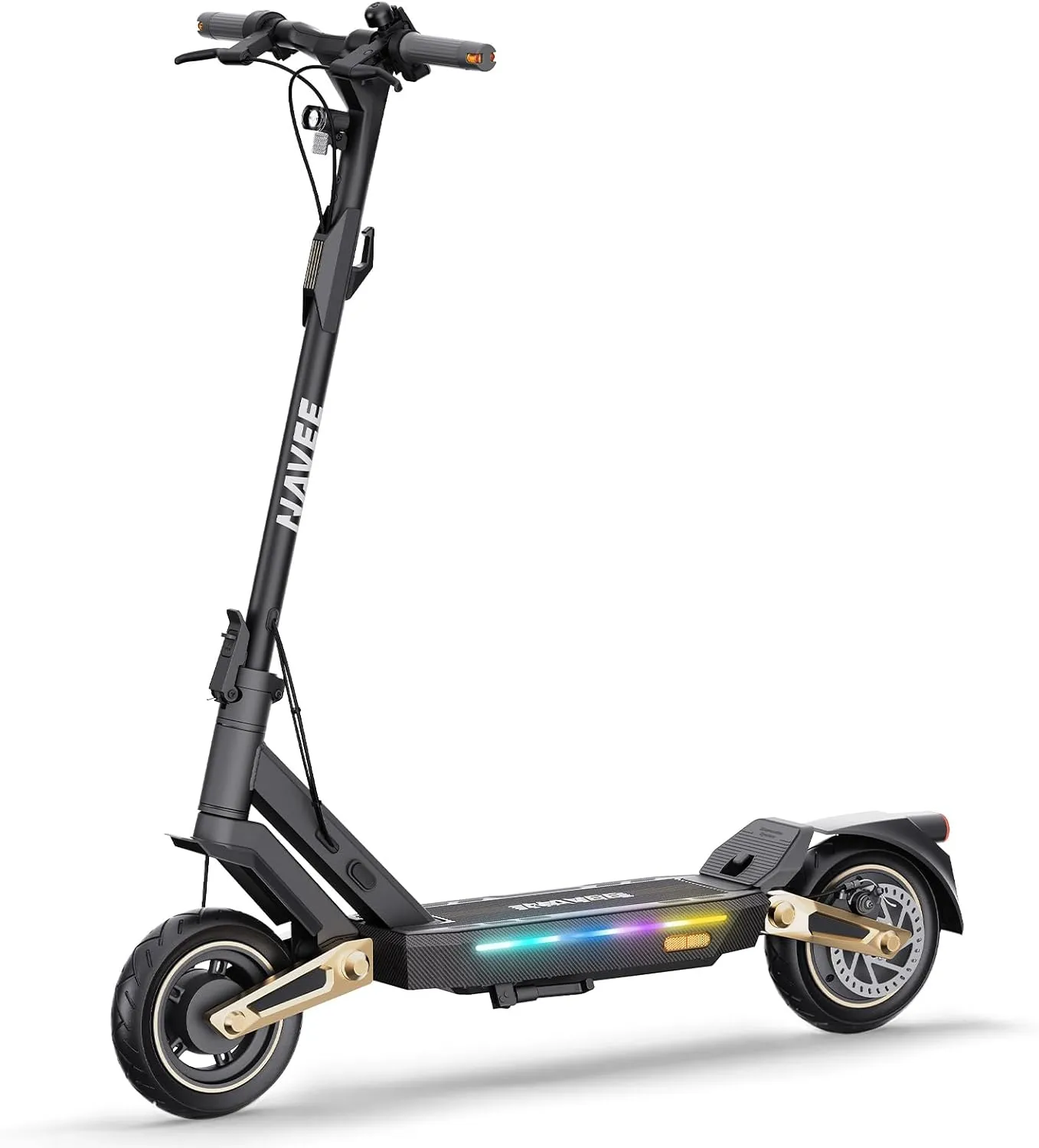 NAVEE Electric-Scooter-Adults,e Scooter ST3 Pro S40,Off Road Fast 25 20 Mph,1000w 500w Motor with Suspension, Long Range 46 40 30 Miles,10 inch Tires All Terrain, Heavy Duty Commuter Teens Students