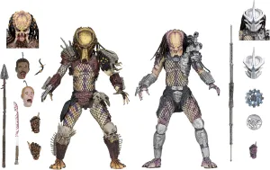 NECA - Predator - 7” Scale Action Figures - Ultimate Bad Blood vs Enforcer 2-Pack