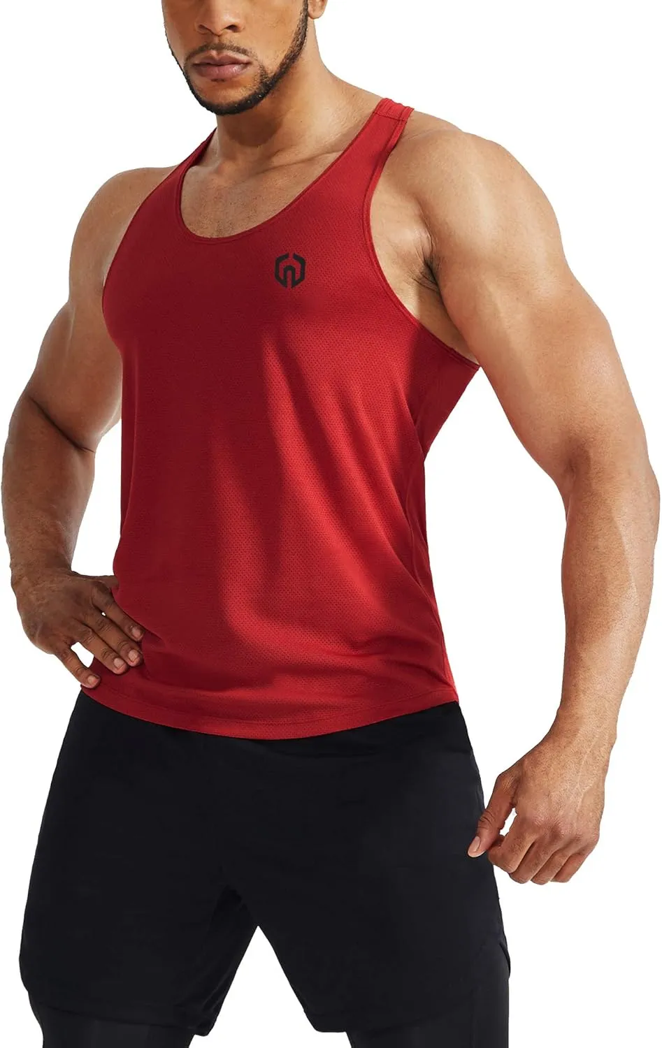 NELEUS Men's Workout Running Tank Top Sleeveless Gym Athletic Shirts
