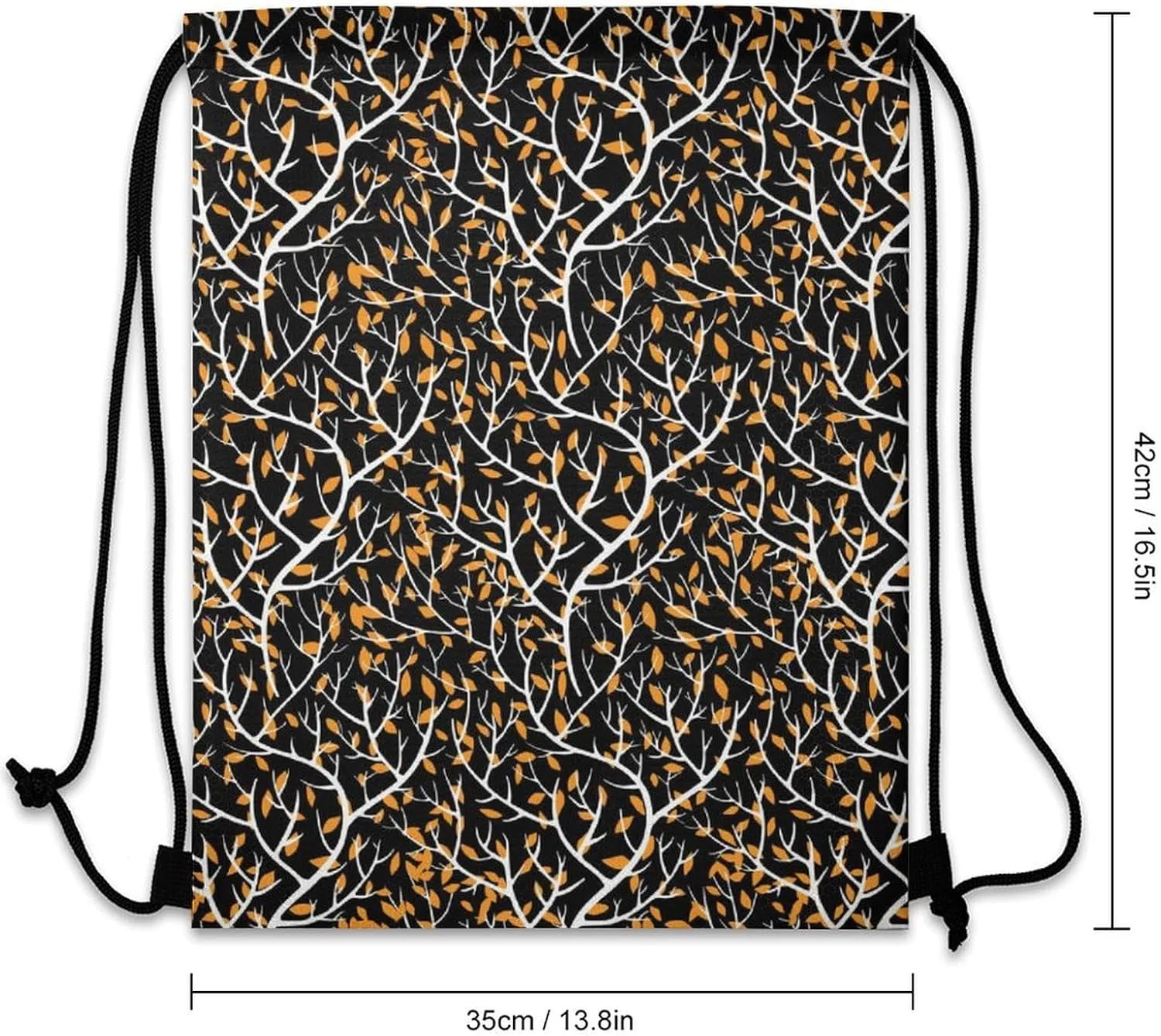 Nerve Ending Pattern Drawstring Backpack Bag Sports Gym Cinch Pack Bag Small Draw String Bags for Sports Gym 35 * 42cm