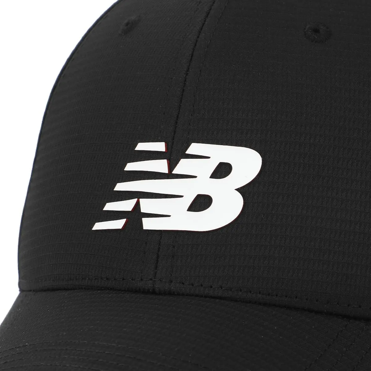 New Balance Adult Unisex 6 Panel Structured Stretch-Fit Performance Running Workout Gym Hat