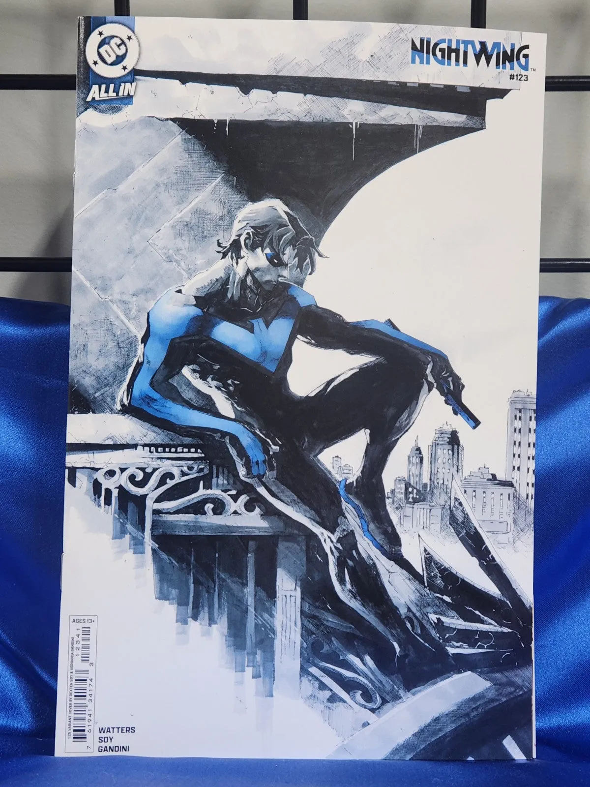 Nightwing #123 1:25 Dexter Soy Variant. We Combine. We Pack Well