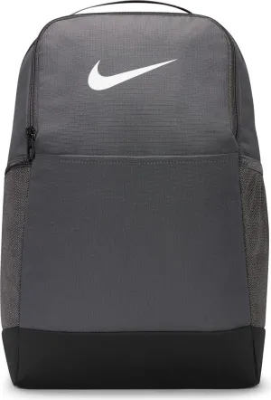 Nike Brasilia 9.5 Training Backpack, Iron Grey/Black/White, Medium