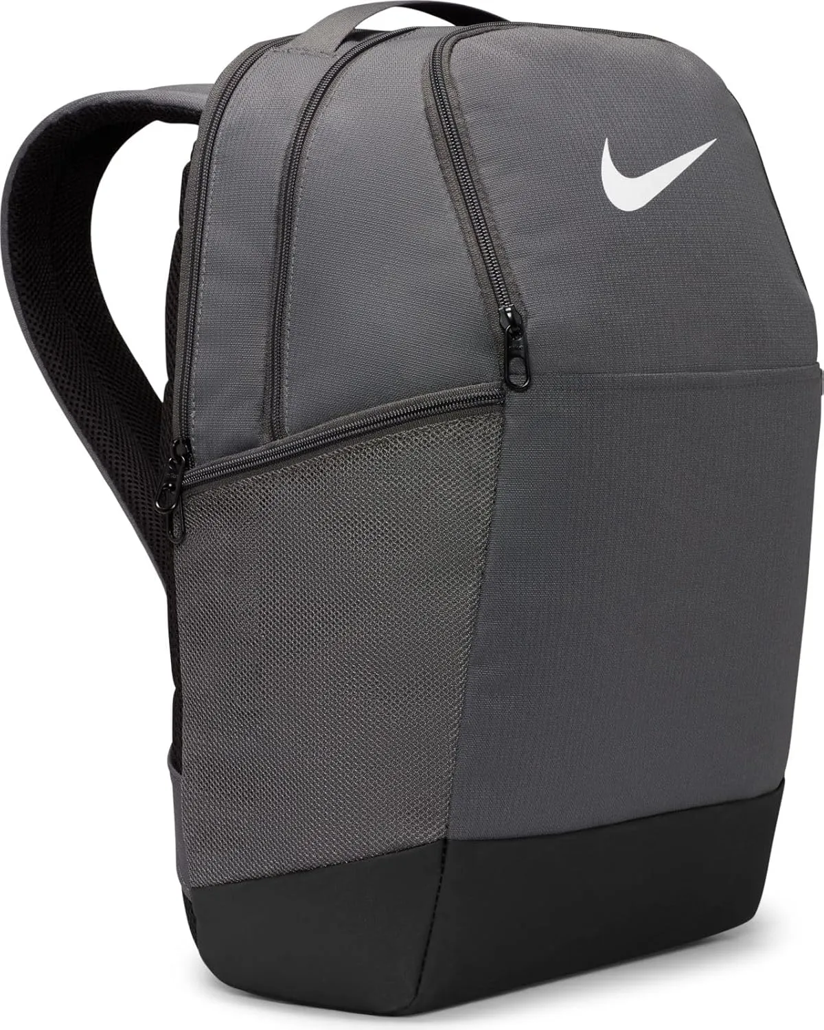 Nike Brasilia 9.5 Training Backpack, Iron Grey/Black/White, Medium