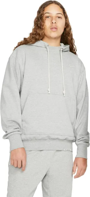 Nike Dri-FIT Standard Issue Men's Pullover Basketball Hoodie (as1, alpha, m, regular, regular, Dark Grey Heather/Pale Ivory)
