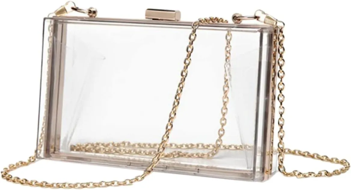 NOLITOY Box Bag for Women Cross Body Bag Chain Candy Fashion Lightweight Design