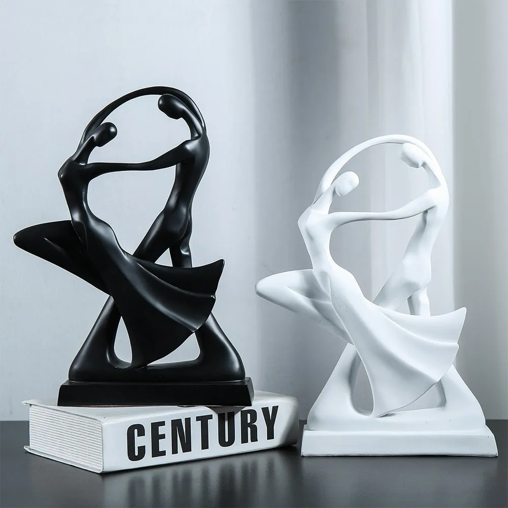 Nordic Statue Face Model Figure Home Decoration Accessories for Living Room Modern Abstract Sculpture Office Desk Figurines