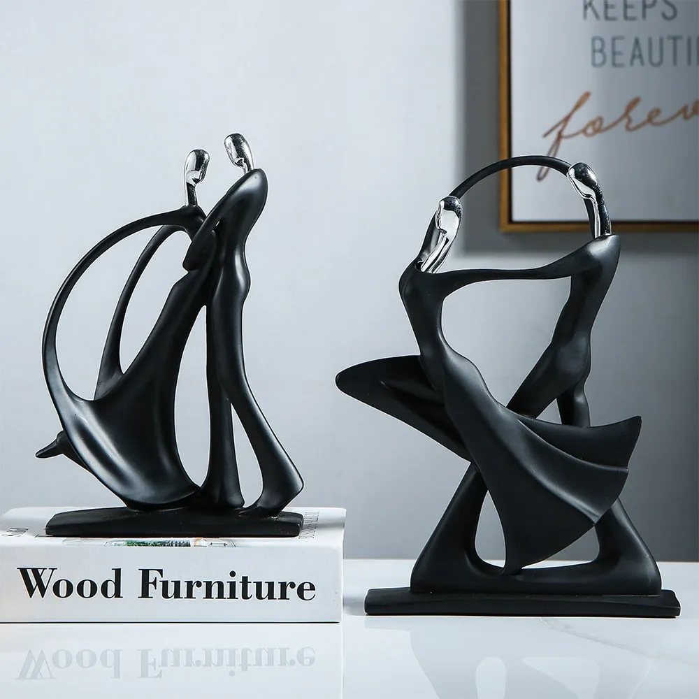 Nordic Statue Face Model Figure Home Decoration Accessories for Living Room Modern Abstract Sculpture Office Desk Figurines