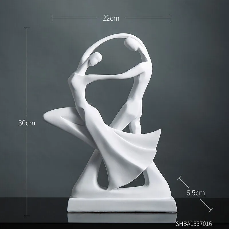 Nordic Statue Face Model Figure Home Decoration Accessories for Living Room Modern Abstract Sculpture Office Desk Figurines