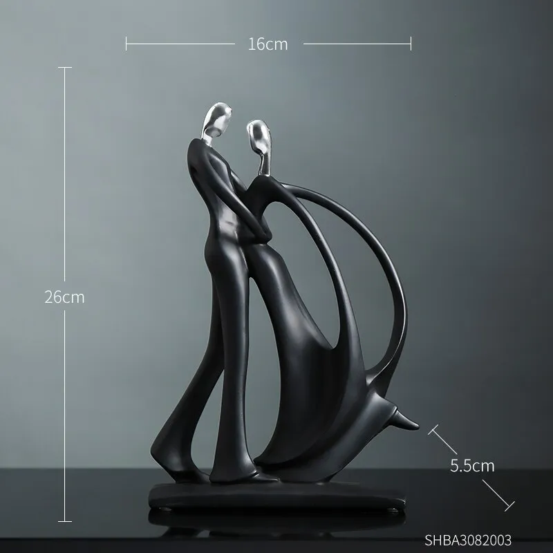 Nordic Statue Face Model Figure Home Decoration Accessories for Living Room Modern Abstract Sculpture Office Desk Figurines
