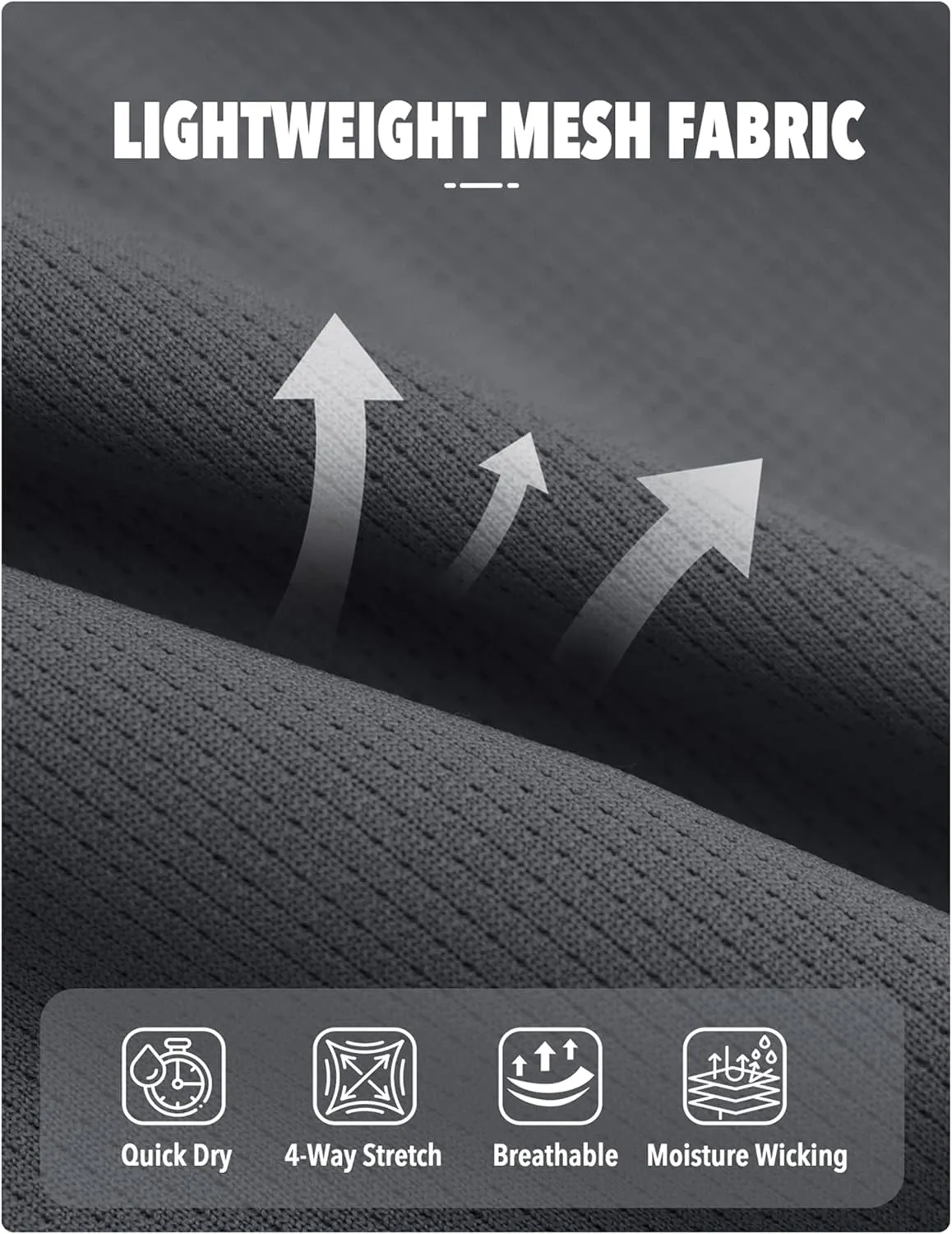 NORTHYARD Men's Athletic Workout Shorts 7'' Running Gym Short Tennis Basketball Quick Dry Lightweight with Zipper Pockets