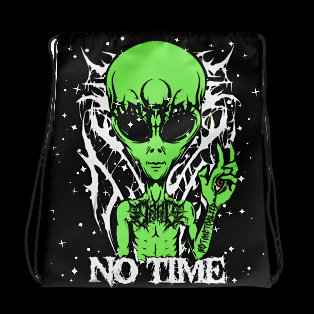 notime alienDrawstring bag