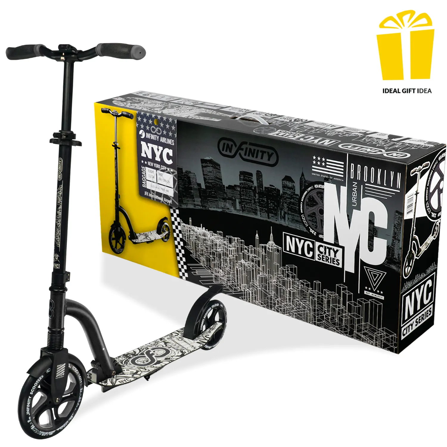 NYC Black - New York City Scooter