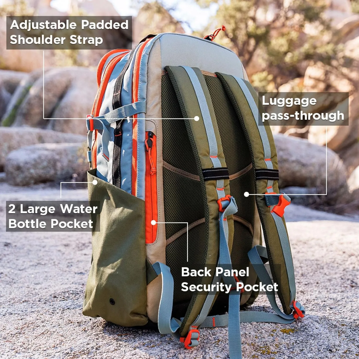 OGIO Alpha 25 Liter, Purple Passion