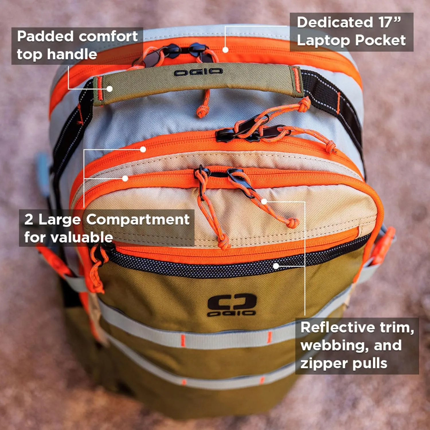 OGIO Alpha 25 Liter, Purple Passion
