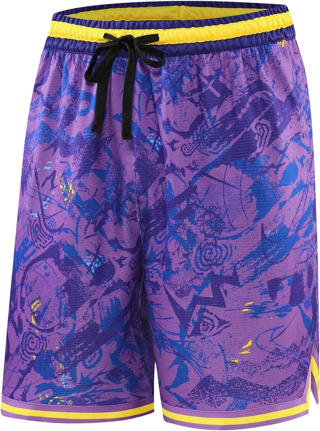 OPALOS 3 Pack Basketball Shorts for Men with Zipper Pockets,Active Athletic Shorts