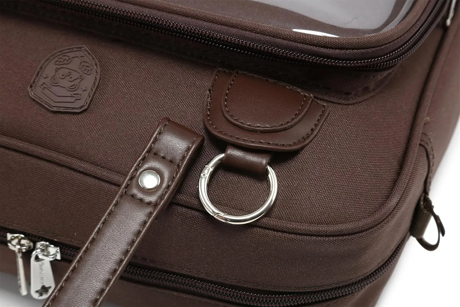 Oxford Ita Bag Crossbody Shoulder Bag Satchel Messenger Backpack Multi-Purpose Pins Display