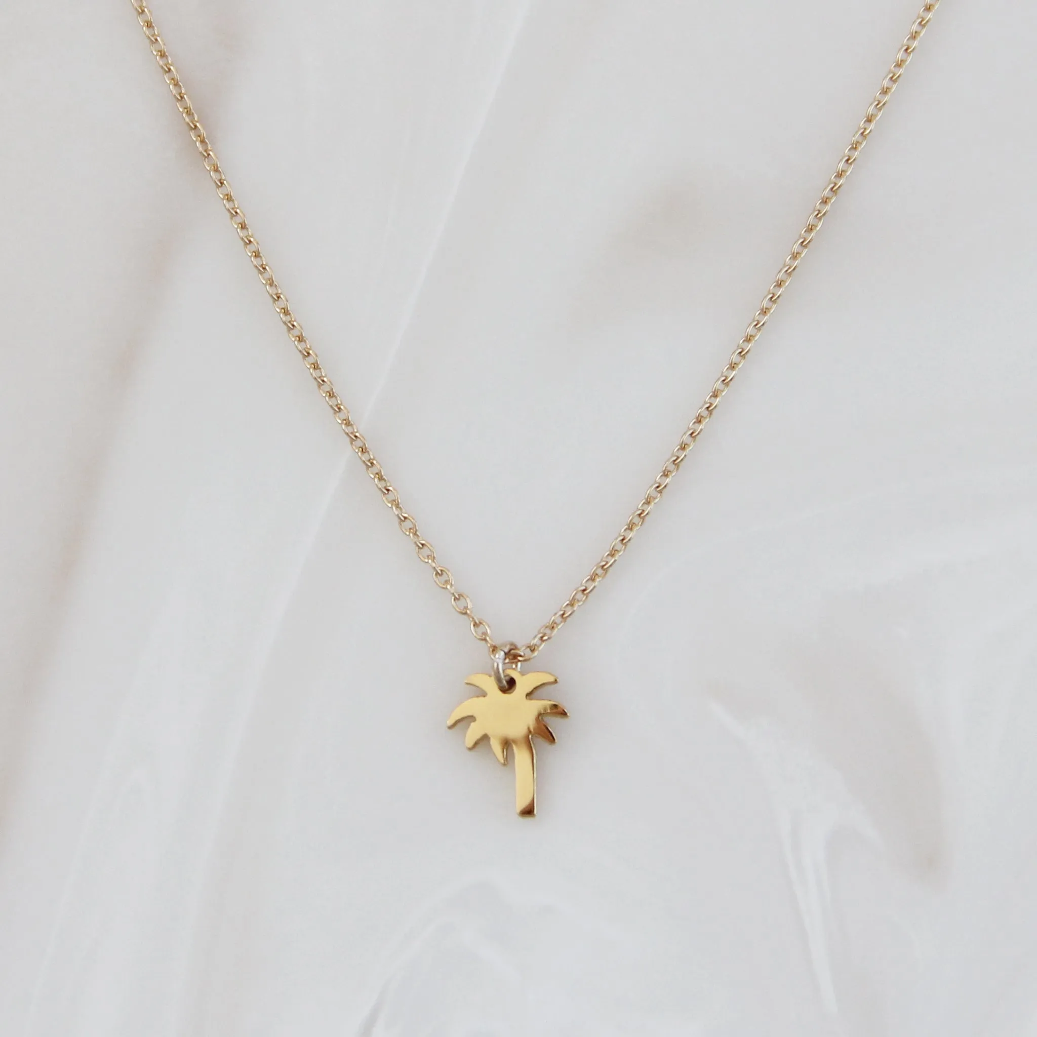 PALM TREE NECKLACE