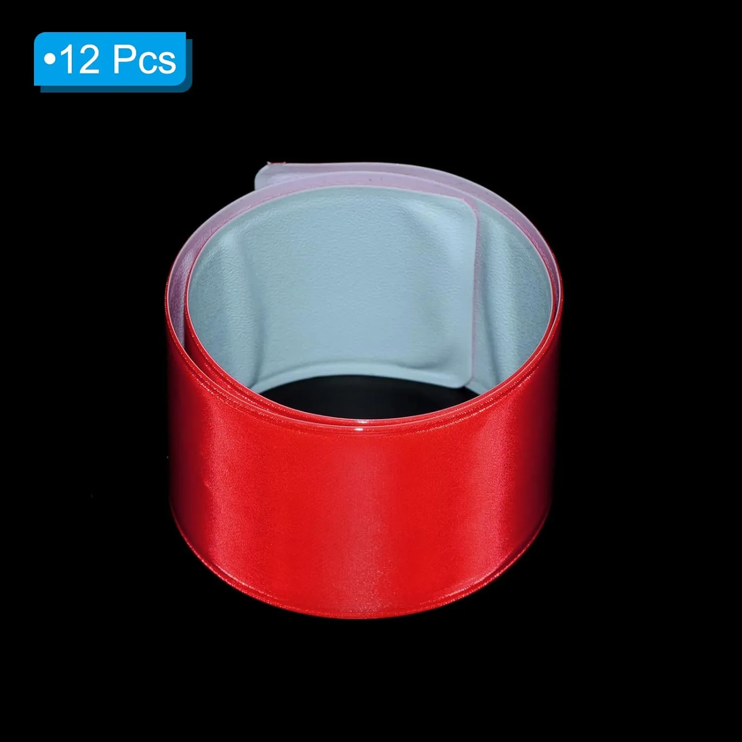 PATIKIL Reflective Bands, High Visibility Reflective Arm Wrist Ankle Band Safety Reflector Strips for Night Running Cycling