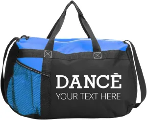 Personalized Text for Dance Class: Gym Duffel Bag
