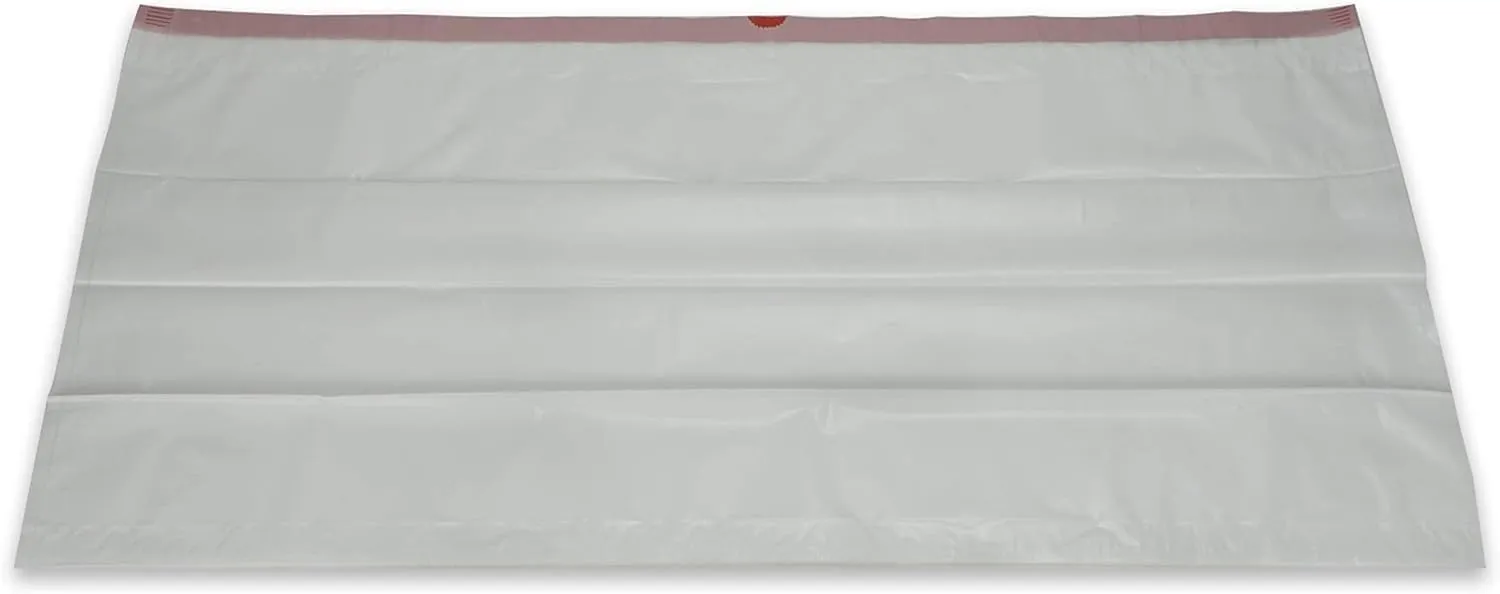 PETSWORLD Cat Litter Box Liners, Heavy Duty Litter Pan Liners Bags with Drawstring for Pet Cat Litter Tray (Unscented) (JUMBO - 45 x 18 Inches, 25 Count)