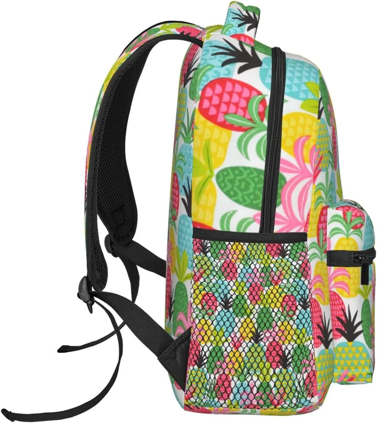 Pineapple Backpack Laptop Backpack Sports Travel Shoulder bag Light casual backpack