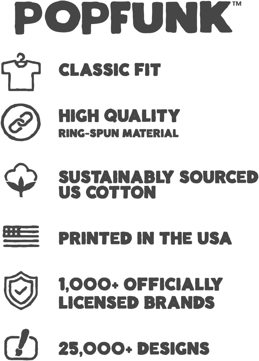 Popfunk Official Bruce Lee Adult Unisex Classic Ring-Spun T-Shirt Collection