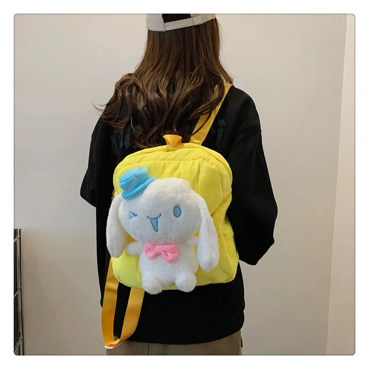 Popular Plush Cartoon Cute Clow Gift Backpacks