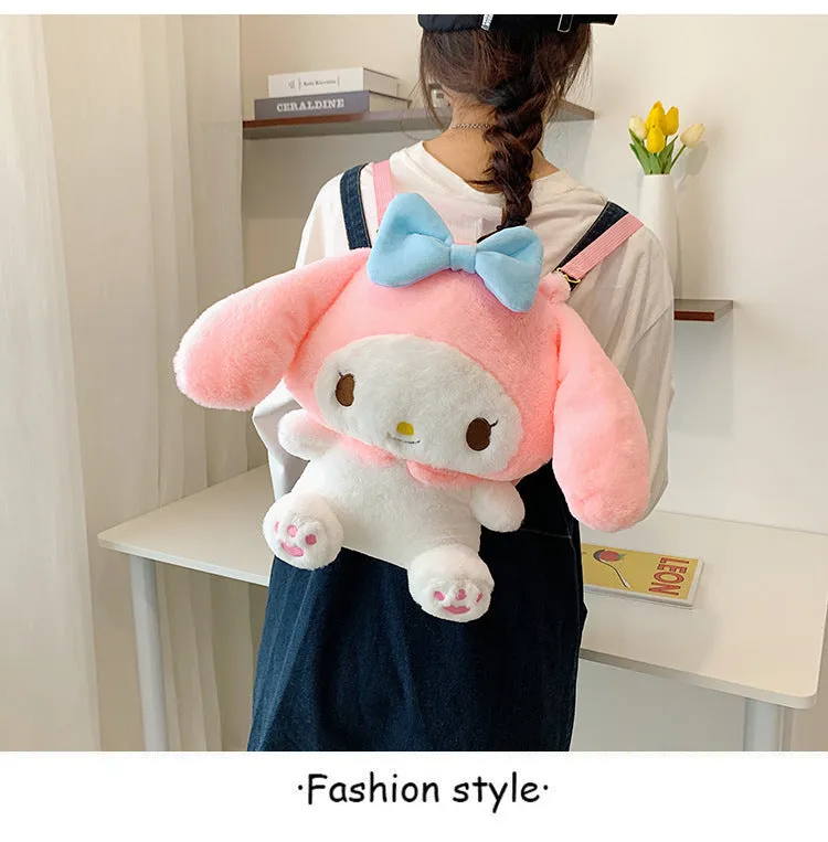 Popular Plush Cartoon Cute Clow Gift Backpacks