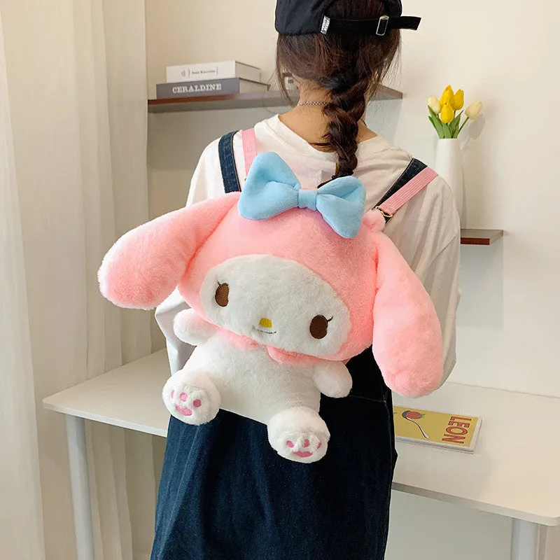 Popular Plush Cartoon Cute Clow Gift Backpacks