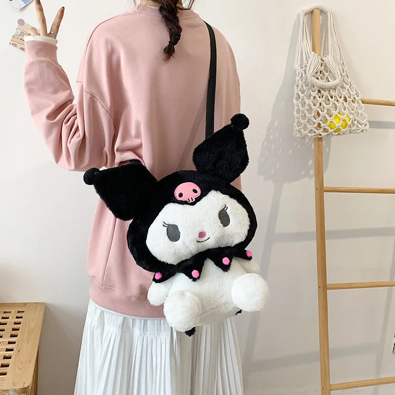 Popular Plush Cartoon Cute Clow Gift Backpacks