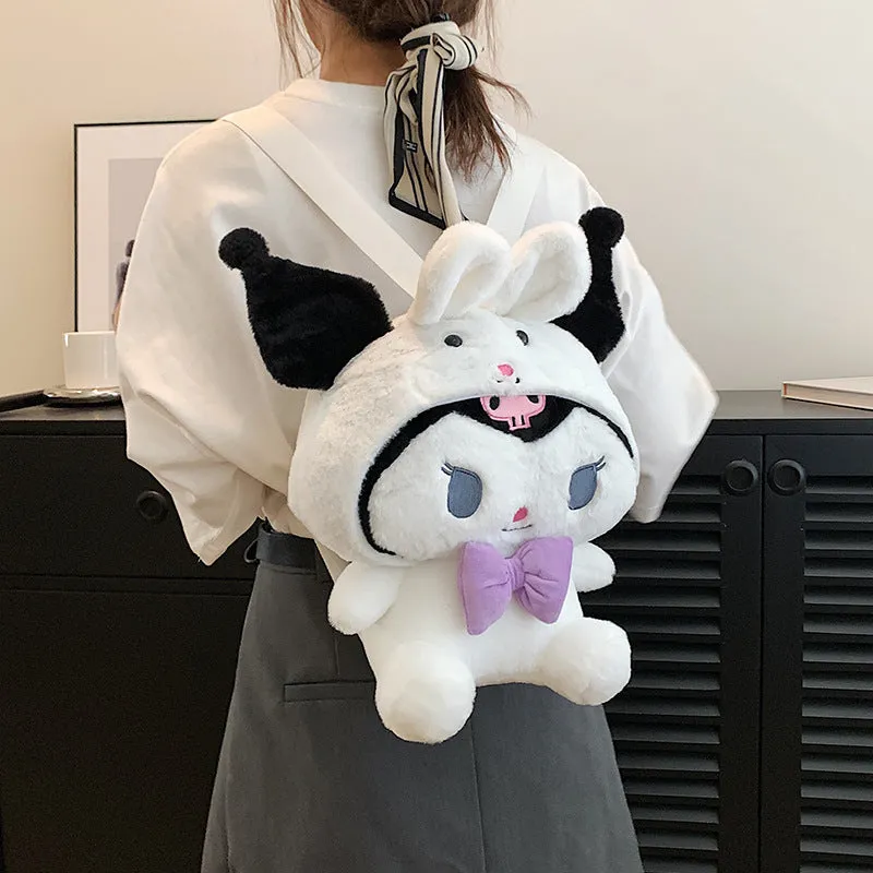 Popular Plush Cartoon Cute Clow Gift Backpacks