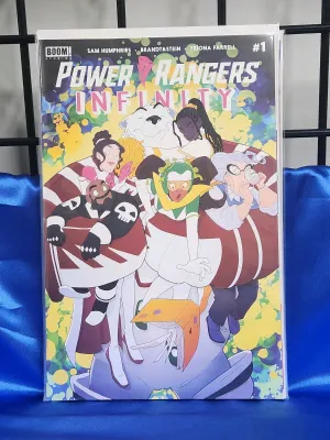 Power Rangers Infinity (2024) #1 Variant. We Combine. We Pack Well
