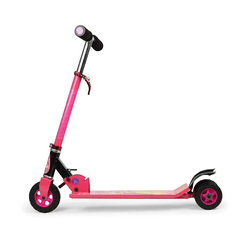 Princess Scooter Giant | Kids Scooter | Adjustable & Foldable Scooter | Skateboard Scooter | Rear Brake Scooter for kids | Foldable Kids Scooter | For Kids age 5  years