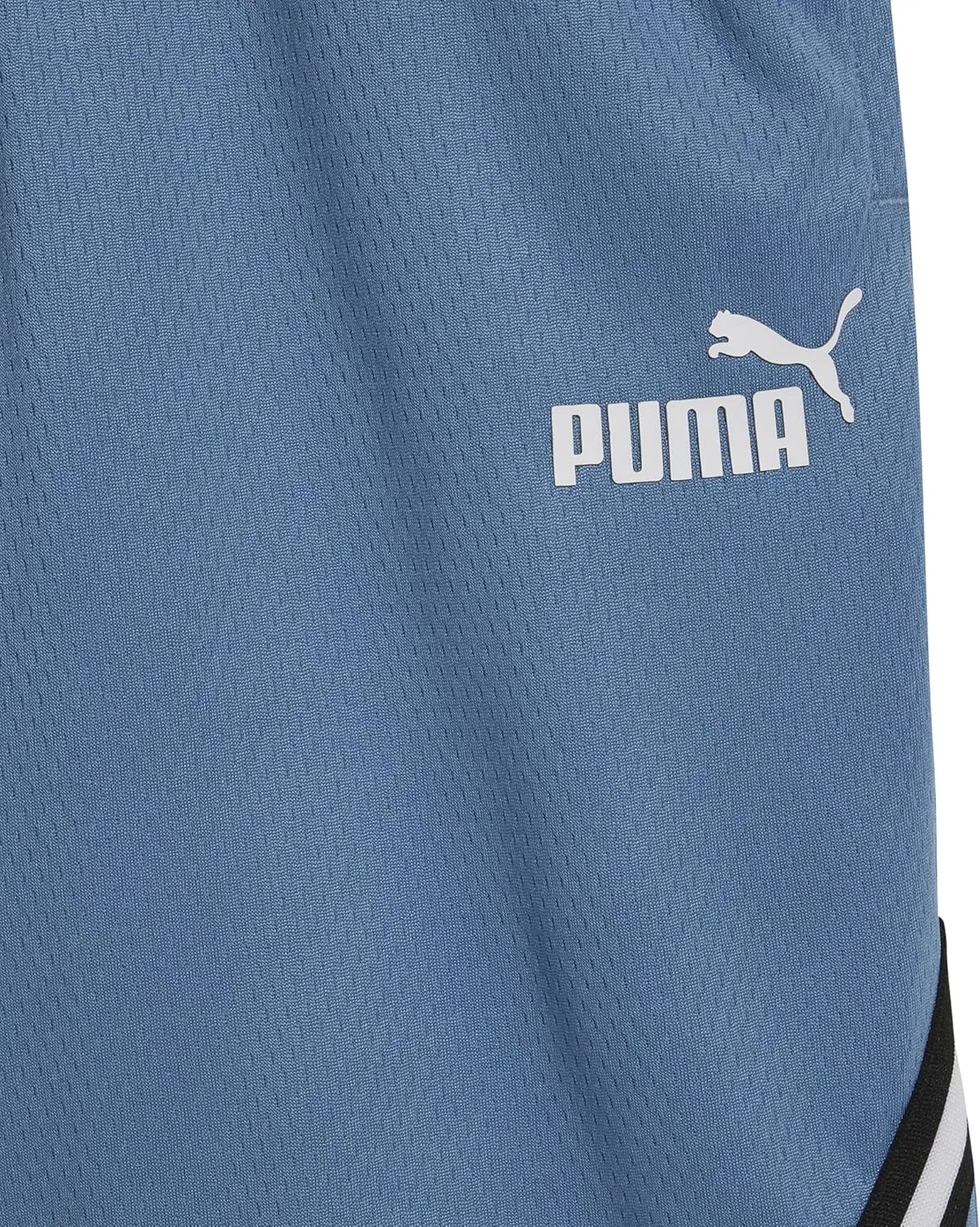 PUMA Boys' Essential Athletic Shorts, Logo & Printed Designs, Elastic Waistband
