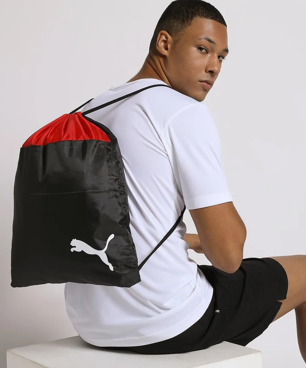 PUMA teamGOAL 23 Gym Sack, Red Black, OSFA